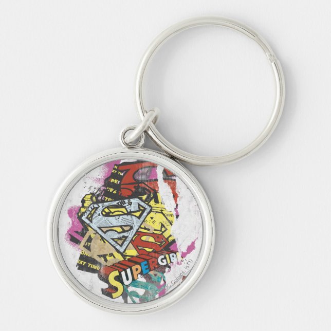 Supergirl Comic Capers 4 Key Ring (Front)