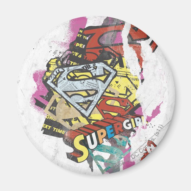 Supergirl Comic Capers 4 Magnet (Front)