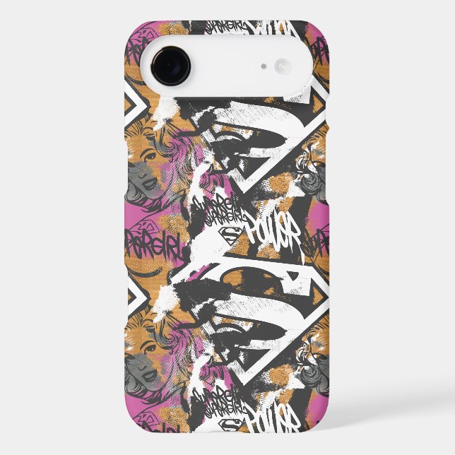 Supergirl Comic Capers Pattern 3 Case-Mate Samsung Galaxy Case (Back)
