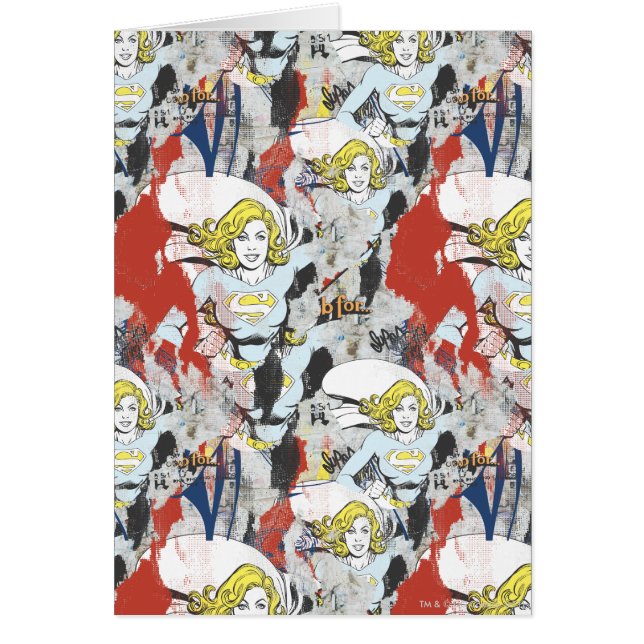 Supergirl Comic Capers Pattern 5 (Front)