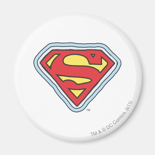 Supergirl Comic Logo Magnet (Front)
