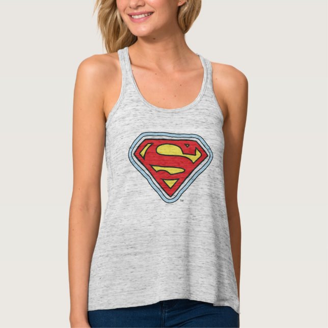 Supergirl Comic Logo Singlet (Front)