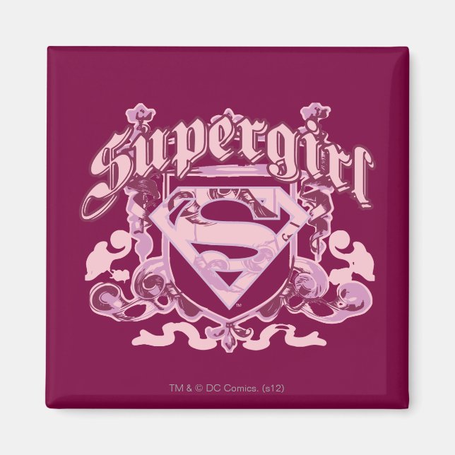 Supergirl Crest Design Magnet (Front)