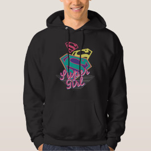 Supergirl Cursive Hoodie