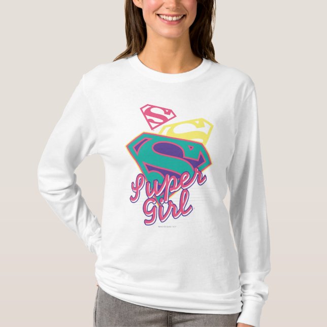 Supergirl Cursive T-Shirt (Front)