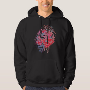 Supergirl Diamonds and Lips Hoodie