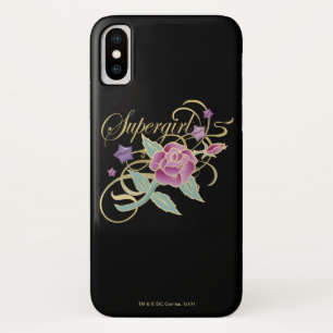 Supergirl Fancy Roses Case-Mate iPhone Case