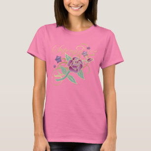 Supergirl Fancy Roses T-Shirt