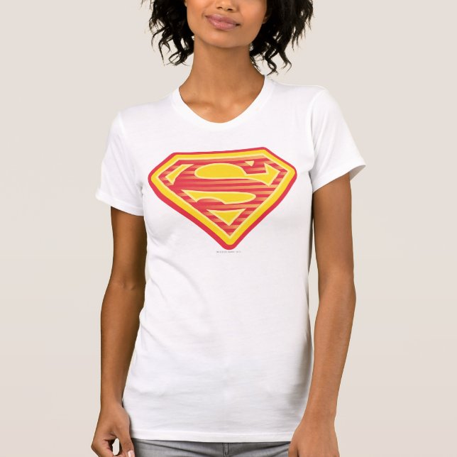 Supergirl Far-Out Logo T-Shirt (Front)