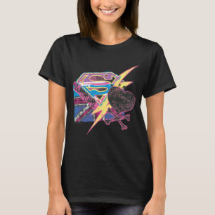 Supergirl Flag and Crossbones T-Shirt