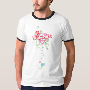 Supergirl Flower Madness T-Shirt