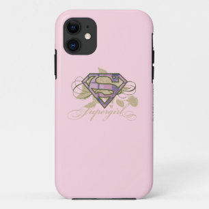Supergirl Flowers Case-Mate iPhone Case