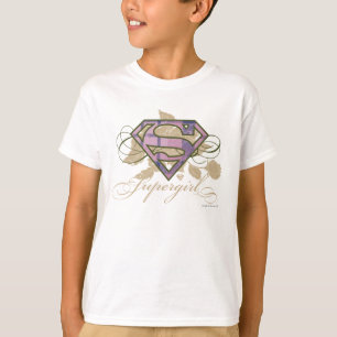 Supergirl Flowers T-Shirt