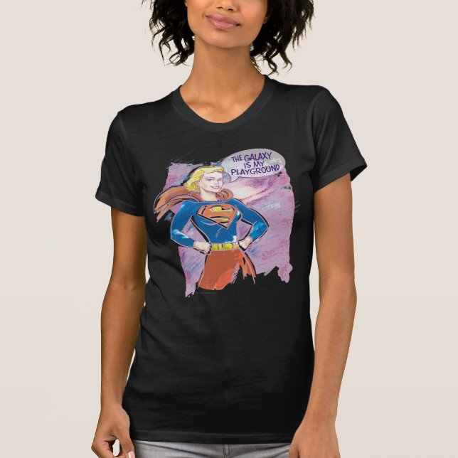 Supergirl Galaxy T-Shirt (Front)