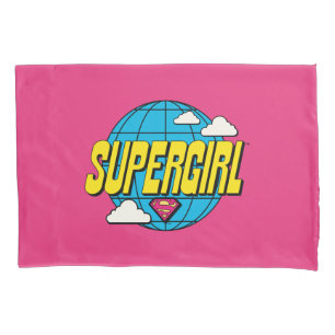Supergirl Global Pop Graphic Pillowcase