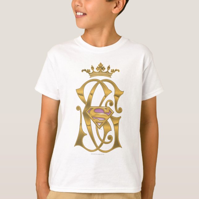 Supergirl Gold Crown T-Shirt (Front)