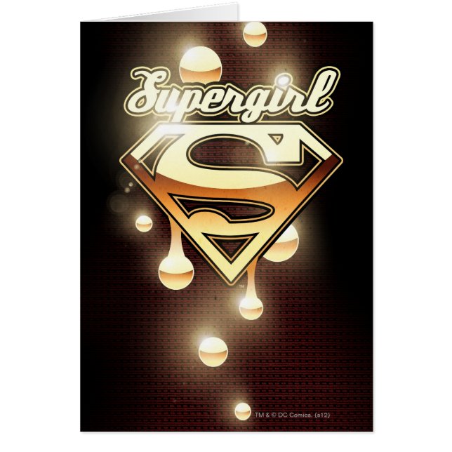 Supergirl Gold Drips (Front)
