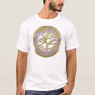 Supergirl Gold & Purple Circle Logo T-Shirt