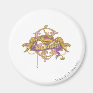 Supergirl Golden Cat 2 Magnet