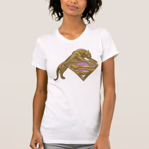 Supergirl Golden Cat T-Shirt