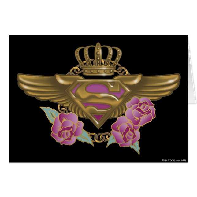 Supergirl Golden Wings (Front Horizontal)