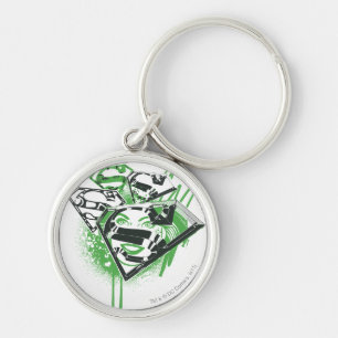 Supergirl Green Spills Key Ring