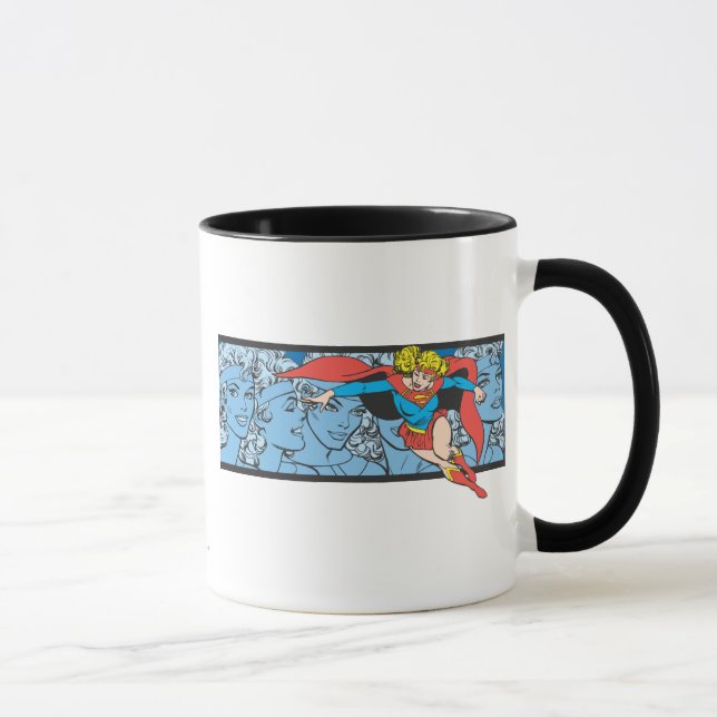 Supergirl Head Shots Mug (Right)