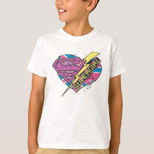 Supergirl Heart and Bolt T-Shirt