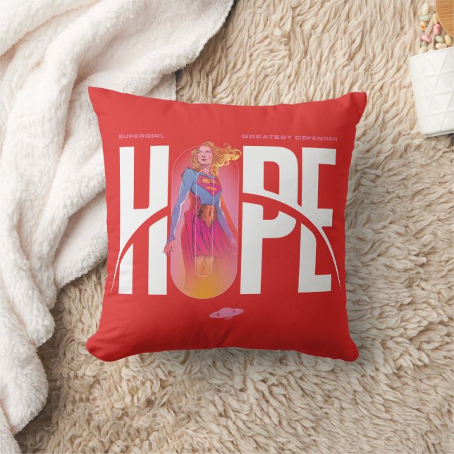 Supergirl Hope Cushion (Blanket)