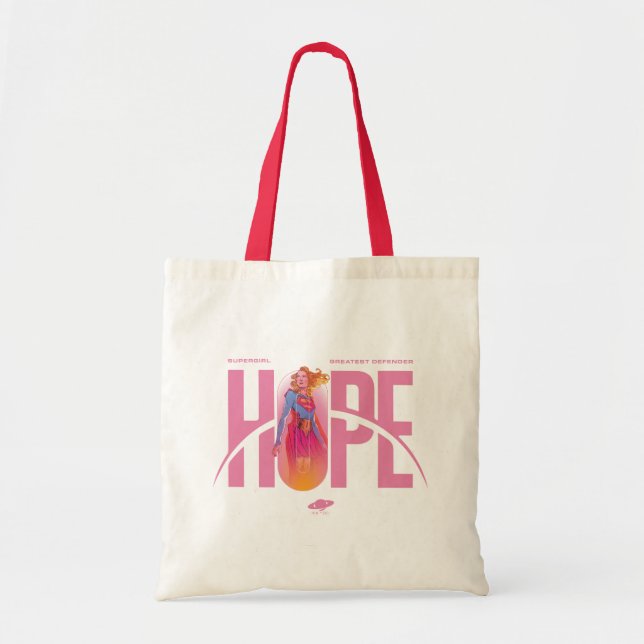 Supergirl Hope Tote Bag (Front)
