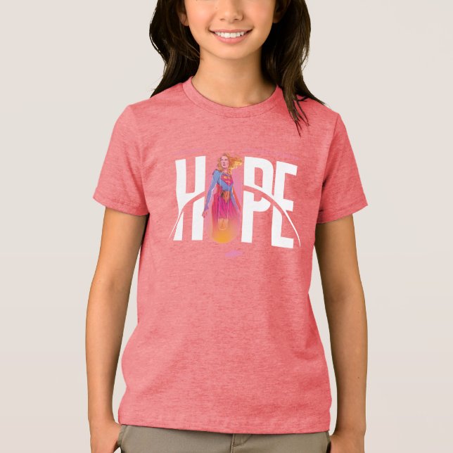 Supergirl Hope Tri-Blend Shirt (Front)