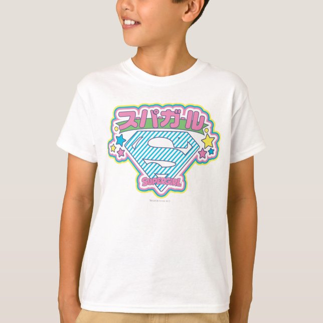 Supergirl J-Pop 12 T-Shirt (Front)