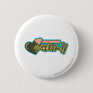 Supergirl J-Pop 2 6 Cm Round Badge