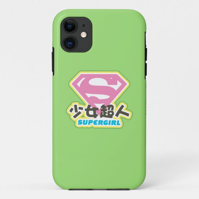 Supergirl J-Pop 6 Case-Mate iPhone Case (Back)