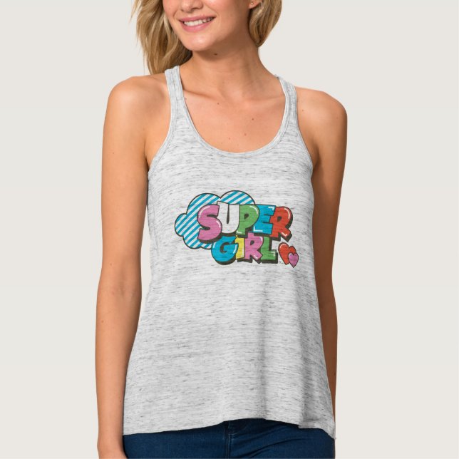Supergirl J-Pop 9 Singlet (Front)