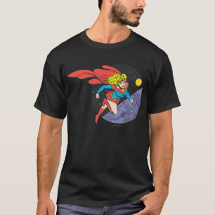 Supergirl Leaps in Space T-Shirt