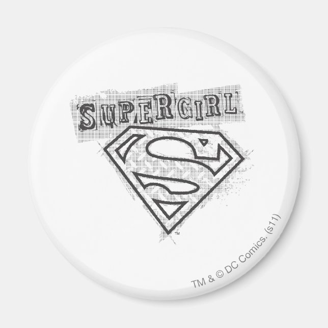 Supergirl Logo 1 Magnet (Front)