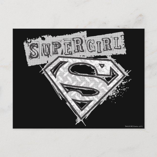 Supergirl Logo 1 Postcard (Front)