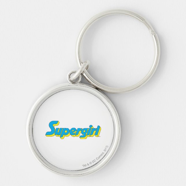 Supergirl Logo Key Ring (Front)