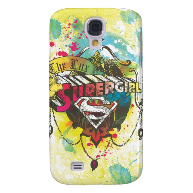 Supergirl Logo The Lux Case-Mate Samsung Galaxy Case (Back)