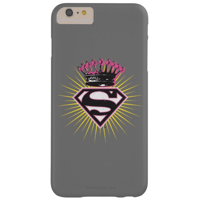 Supergirl Logo with Crown Case-Mate iPhone Case (Back)