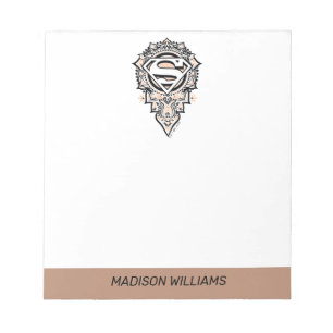 Supergirl Mandala Graphic Notepad