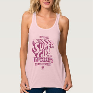 Supergirl Metropolis University Athletics Dept. Singlet