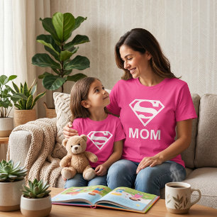 Supergirl Mum Matching T-Shirt