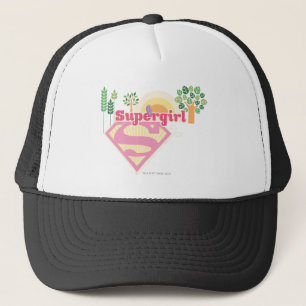 Supergirl Nature Logo Trucker Hat