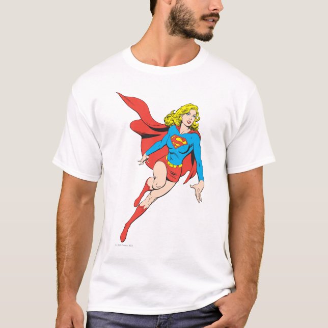 Supergirl on the Move T-Shirt (Front)