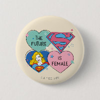 Supergirl Out of This World Retro Graphic