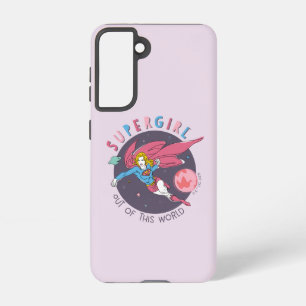 Supergirl Out of This World Retro Graphic Samsung Galaxy Case