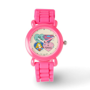 Supergirl Out of This World Retro Graphic Watch