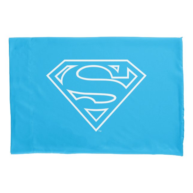 Supergirl Outline S-Shield Pillowcase (Front)